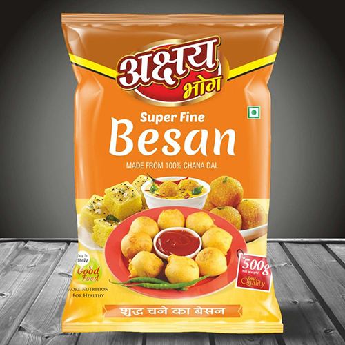 500G Super Fine Besan - Color: Yellow