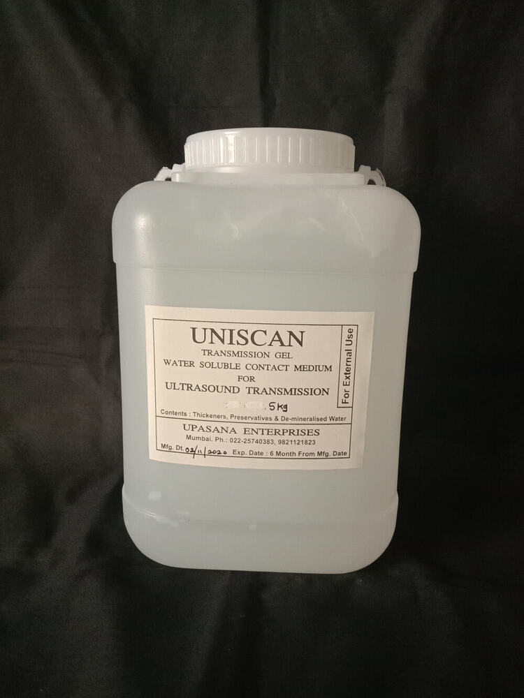 Sonography 5 Kg Jel Jar - Application: For Ecg