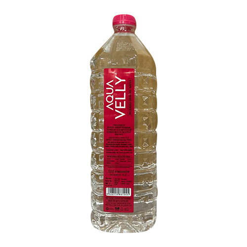1 Ltr Aquavelly Square Water Bottle - Material: Plastic