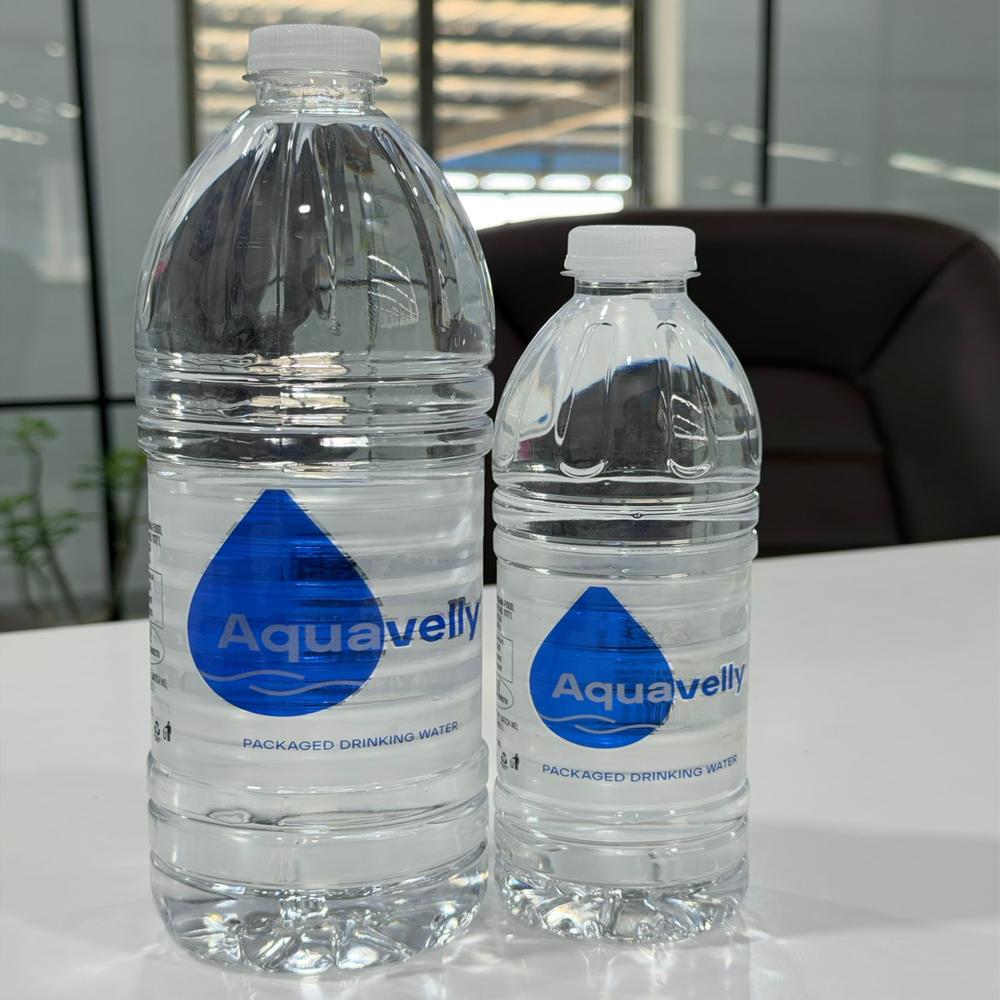 1 LTR Aquavelly Round Water Bottle