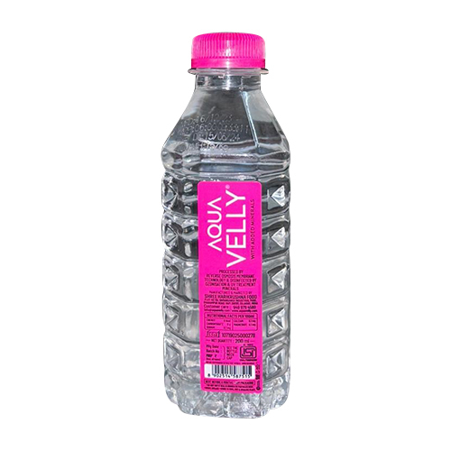 200 Ml Aquavelly Square Water Bottle - Coating Type: Na