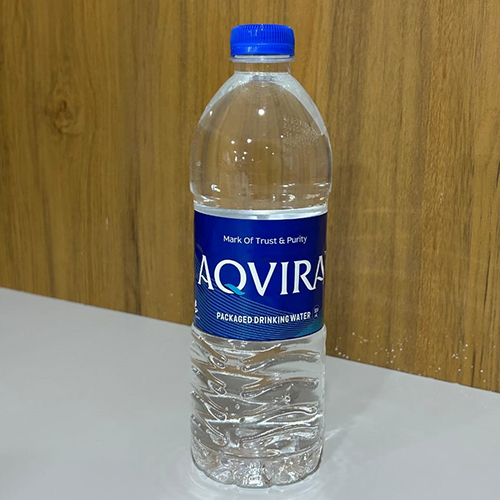 500 Ml Aqvira Water Bottle - Coating Type: None Or Uv Coatingpet (Polyethylene Terephthalate)