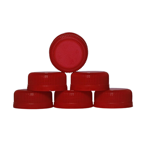 Red Water Bottle Cap - Color: As Per Requirment