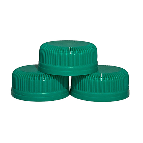 Green Water Bottle Cap - Color: As Per Requirment