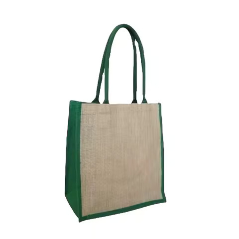 Custom Eco-Friendly Jute Tote Bags Gunny Natural Material Recycle Jute Shopping