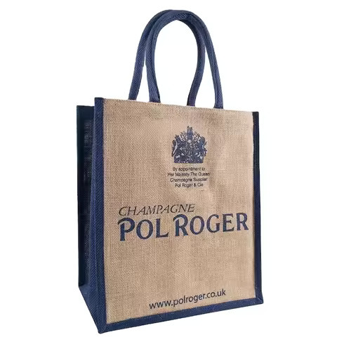 Australian Popular Eco-friendly Recycled Burlap Biodegradable Linen Tote Beach Bag