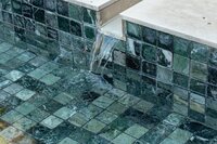 Green Marble Stone Mosaic