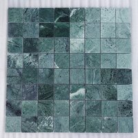 Green Marble Stone Mosaic