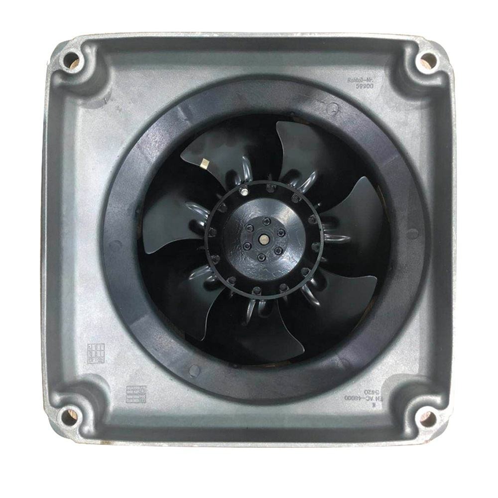 Ebmpapst W2D225-EB14-01 K2D200-AB24-05 400V AC 0.15A 2800RPM 44W 225mm Ball Bearing Siemens Inverter Spindle Motor Cooling Fan