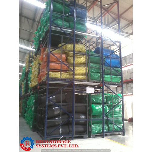 Warehouse Storage Racks - Color: Blue