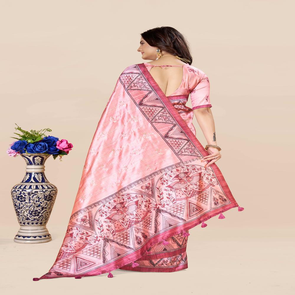 Ethnic Motifs Printed Saree