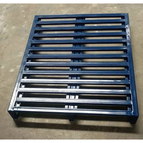 Metal Euro Pallets - Color: Blue