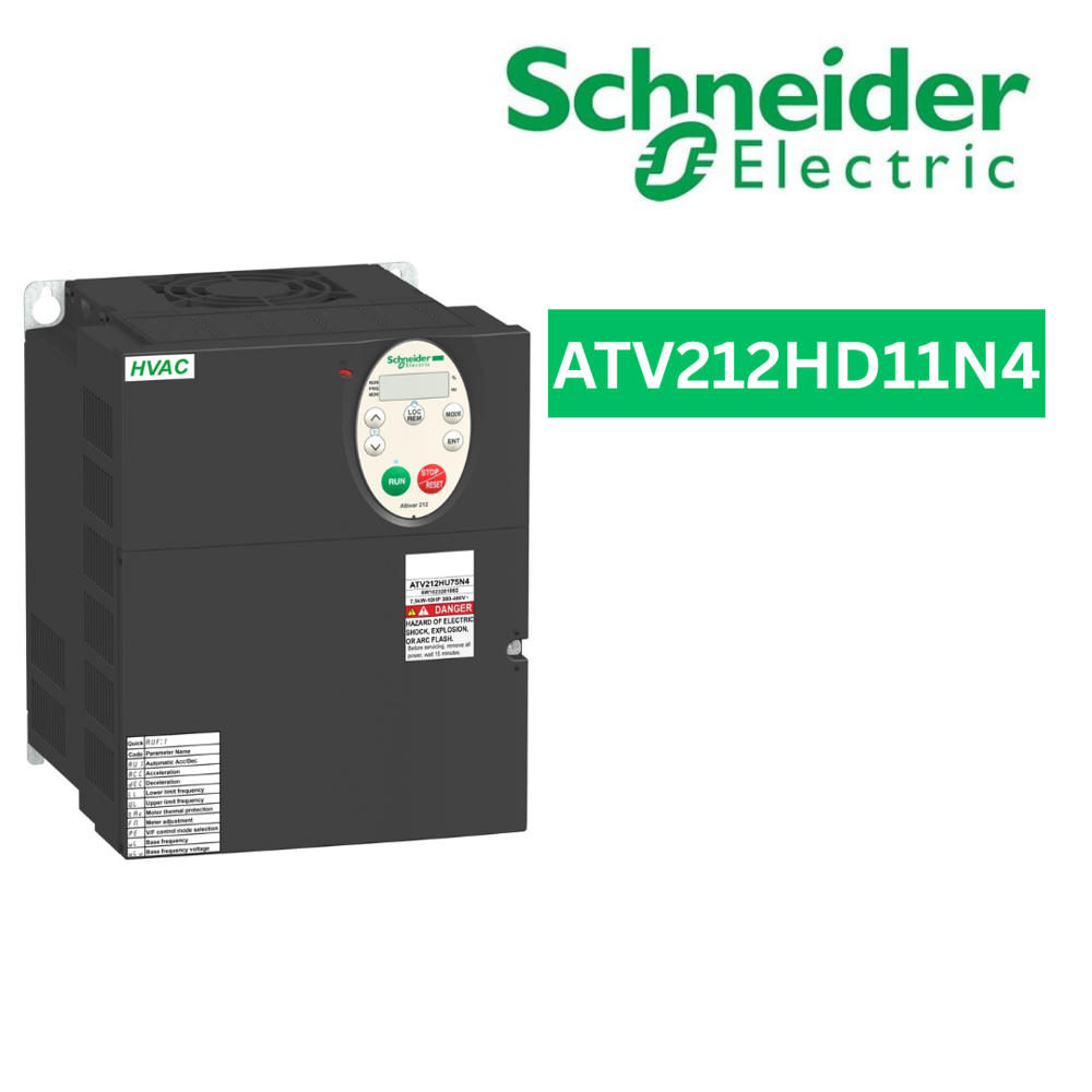 ATV212HD11N4-variable speed drive, Altivar 212, 11kW, 15hp, 480V, 3 phases, with EMC, IP21