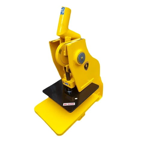 Sole Cutting Machine - Color: Yellow