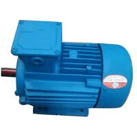 Air Compressor Motor - Cast Iron, 220 Volt, 7 Kilograms | Blue Finish, Electric Power, 1-year Warranty, Durable Performance