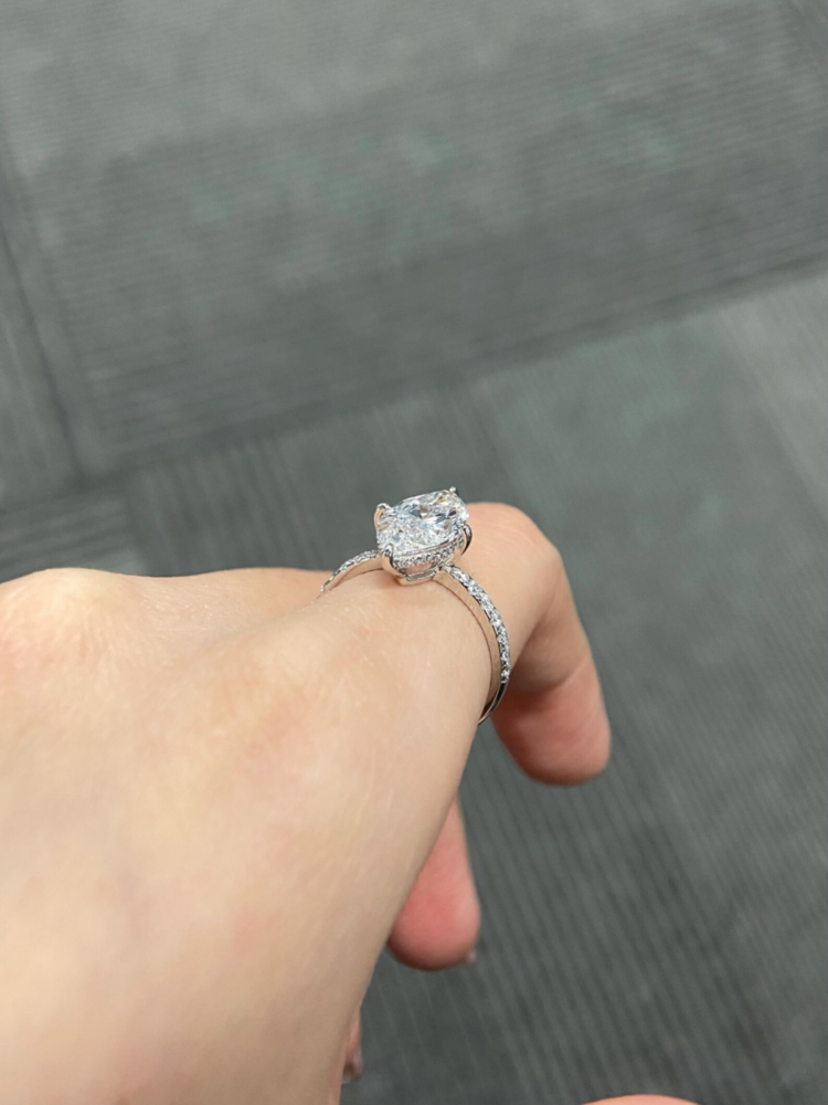 Marquise-Diamond Engagement Ring