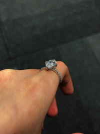 Marquise-Diamond Engagement Ring