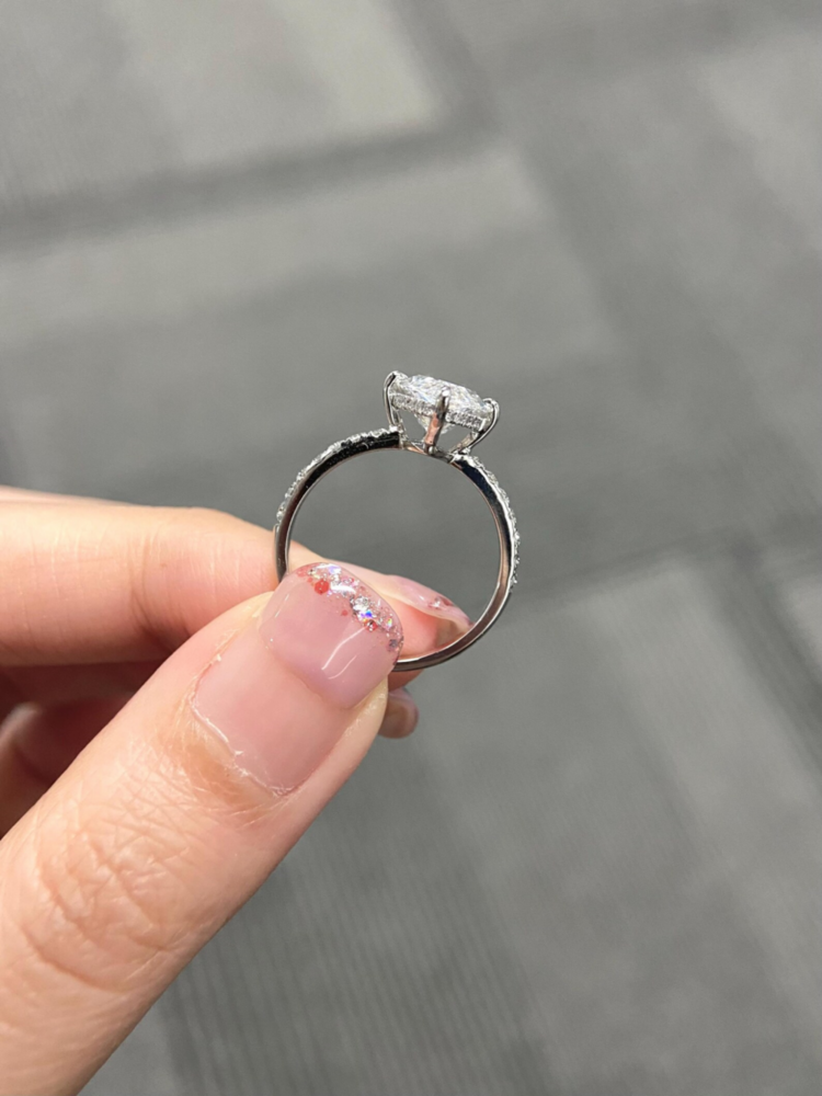 Marquise-Diamond Engagement Ring