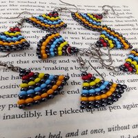 Small Triangle Earring with hook