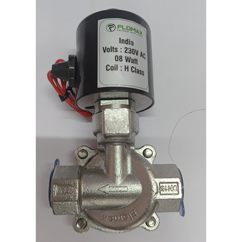 1 Inch Pilot Operated Diaphgram Solenoid Valves - Color: Silver