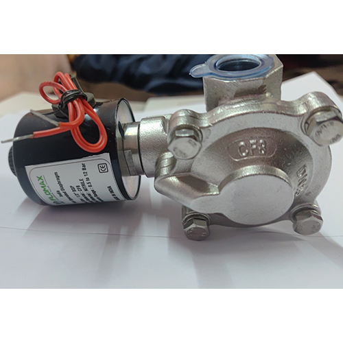 1 Inch Pilot Operated Diaphgram Solenoid Valves - Color: Silver