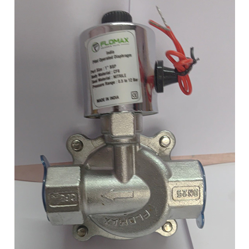 11 - 2 Inch Solenoid Valves - Color: Silver