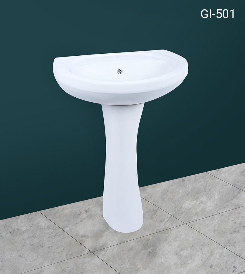 Pedestal basin