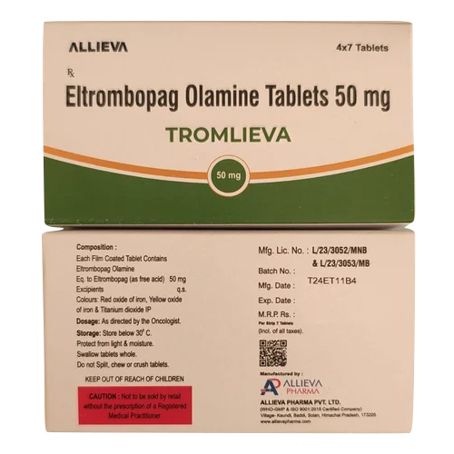 50mg Eltrombopag Olamine Tablets