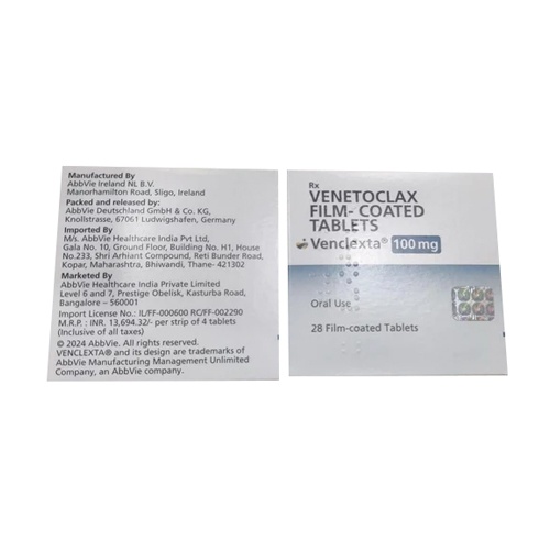 100mg Venetoclax Film Coated Tablets