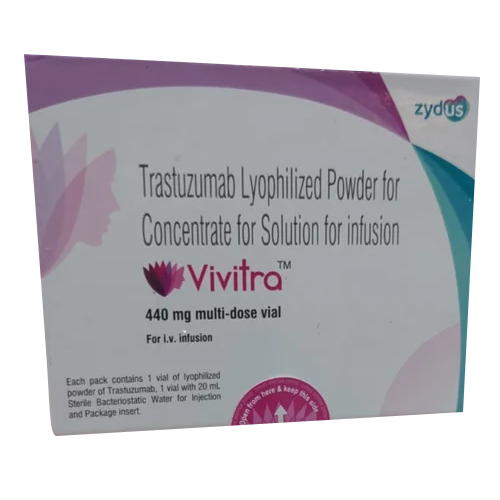 440Mg Trastuzumab Lyophilized Powder For Concentrate For Solution For Infusion - Dosage Form: Injection