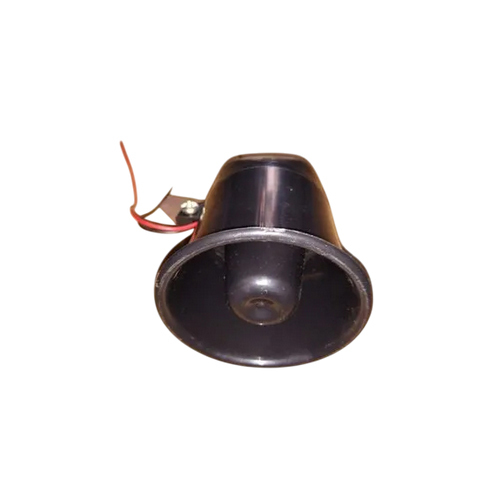 24V Dc Hooter - Color: Black