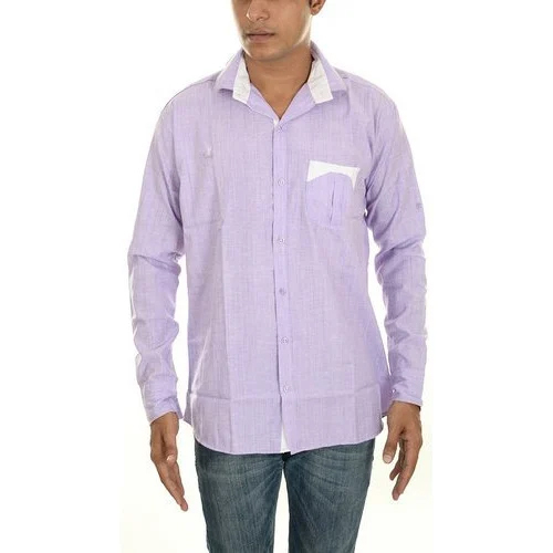 Plain Men'S Formal Shirt - Color: Multiple