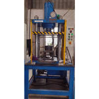 4 Pillar Hydraulic Press - Color: Blue