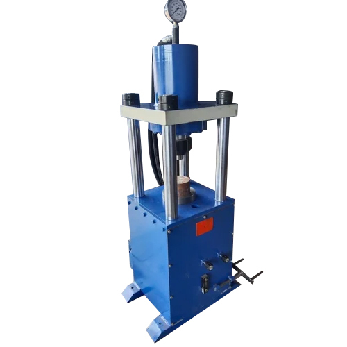 Gold Coin Hydraulic Press Machine - Color: Blue