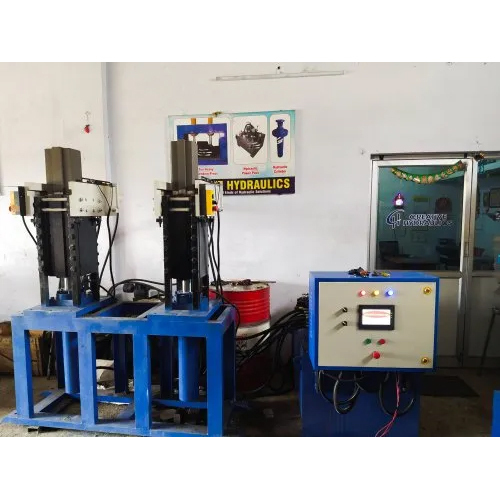 Semi Automatic Inter Lock Brick Machine