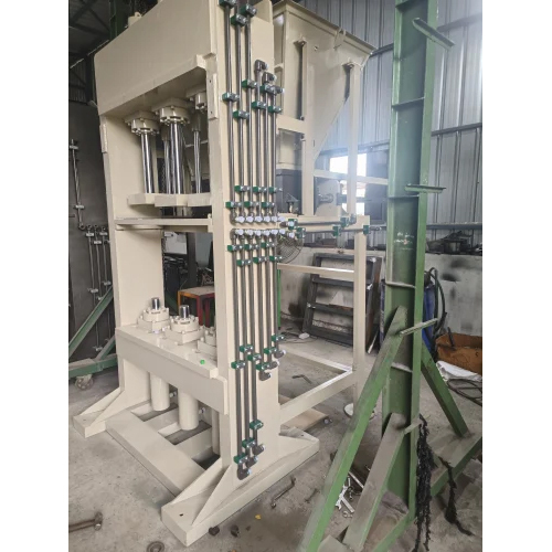 Triple Mould Interlocking Brick Making Machine - Color: Customized