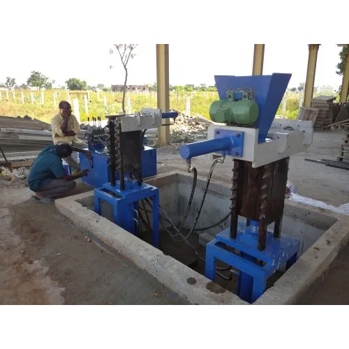 Interlocking Brick Making Machine - Capacity: 800 Per Hour Kg/Hr