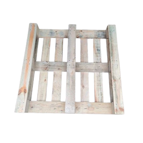 4 Way Pinewood Pallet - Hardwood, Various Sizes, Brown Color | Load Capacity 1 Tonne, Plain Finish, 4-way Handlift Design