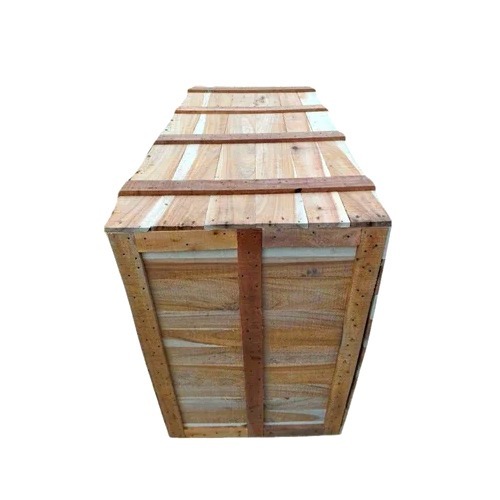 Export Wooden Box - Color: Natural Wood Tone (Brown