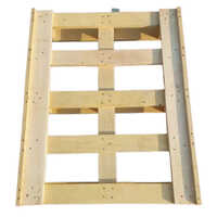 Four Way Wooden Pallets - Color: Brown