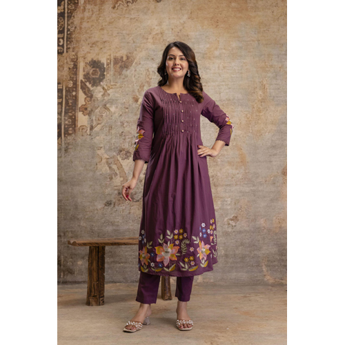 Ladies Frock Suit Set
