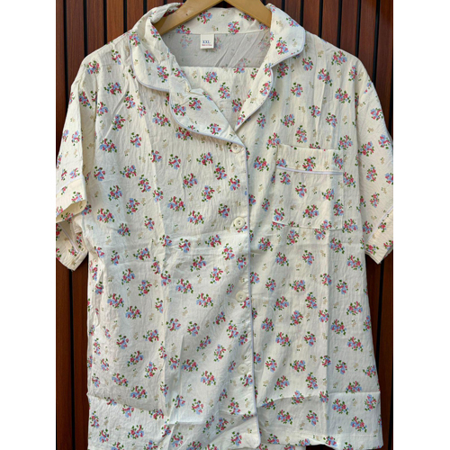 Pattern Wise Korean Night Suit - Color: Multicolor