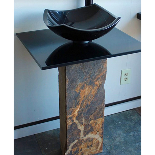 Rajasthan Black Stone Wash Basin - Feature: Durable