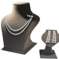 Silver Necklace Set