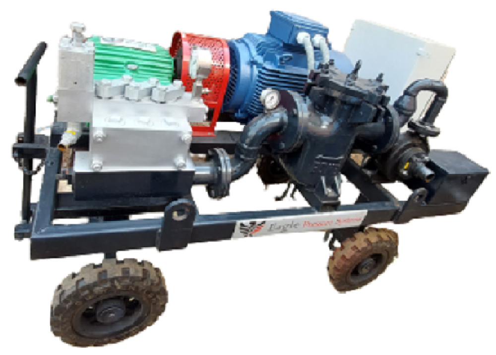 High Pressure Hydro Jetting Machine - Cleaning Process: Cold Water Cleaning