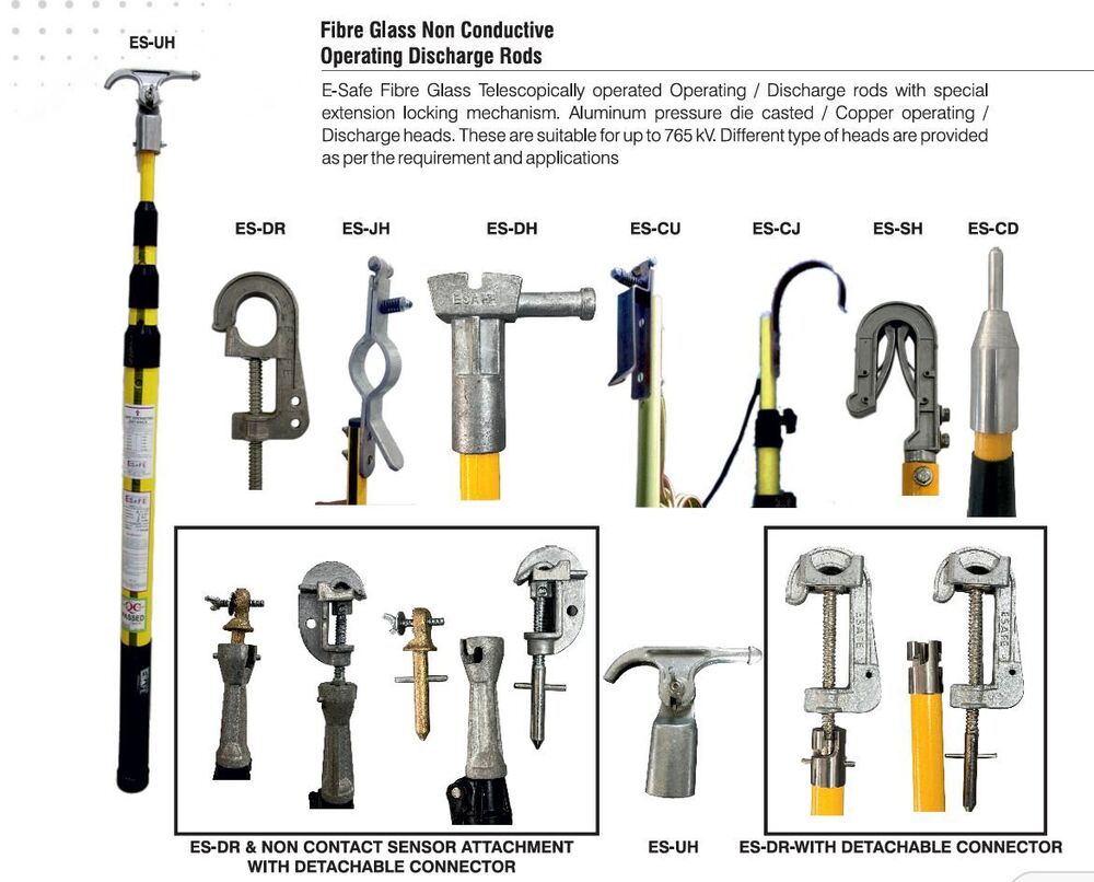 Fibre Glass Operating Discharge Rods