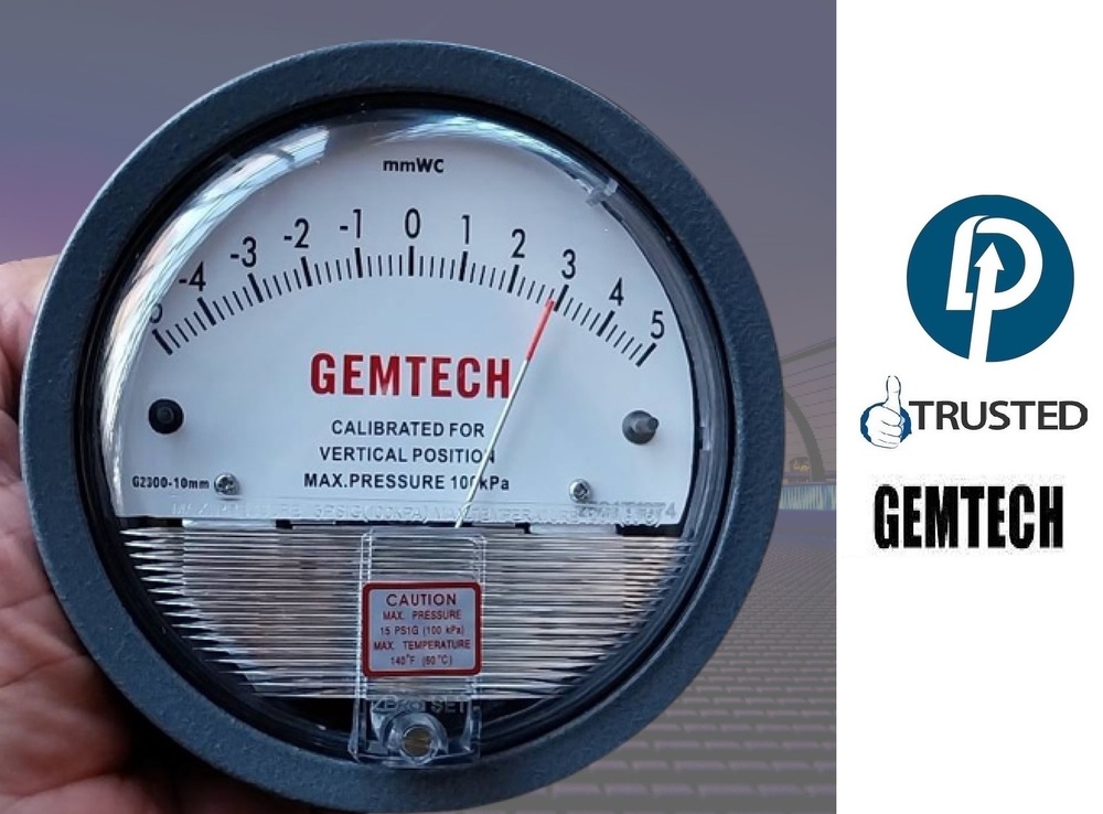 GEMTECH OMEGA DIFFERENTIAL PRESSURE GAUGE | Doddanna Industrial Estate Bengaluru Karnataka