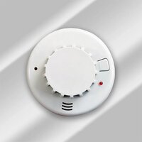 Gfo High Sensitivity Wireless Smoke Detector - Color: White