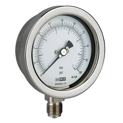 Boiler Pressure Gauge Clock