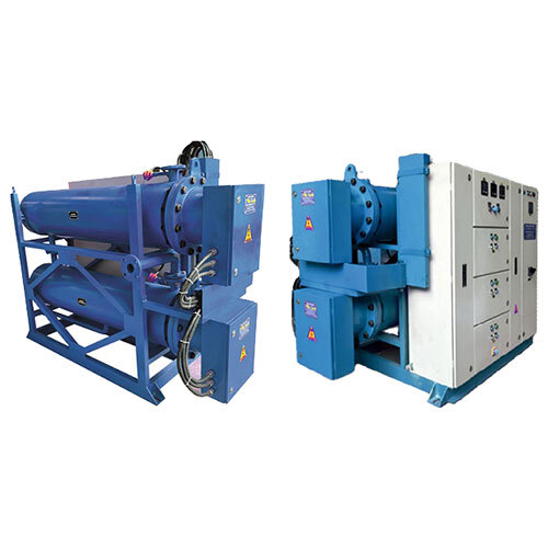 Industrial Circulation Heater - Color: Blue Paint Coated